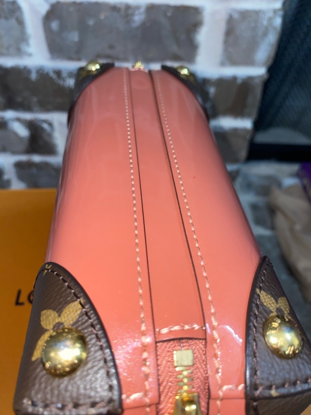 Louis Vuitton  Patent Miroir Venice Vieux Rose - Picture 11 of 12